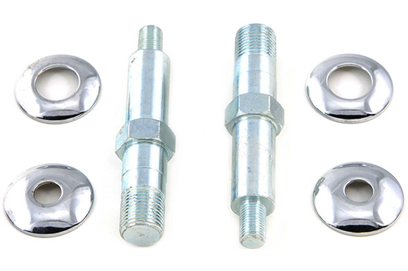 V-Twin - 54-0411 - Lower Rear Shock Stud Kit Zinc