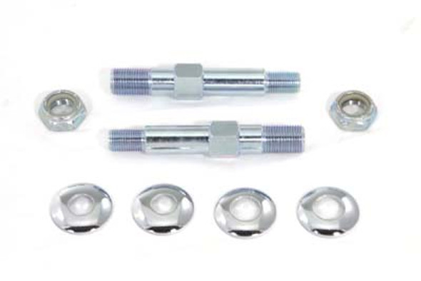 V-Twin - 54-0413 - Lower Rear Shock Stud Kit Zinc