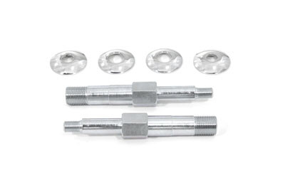 V-Twin - 54-0416 - Upper Rear Shock Stud Zinc - Fits 1973-1984 Harley-Davidson FX, FL