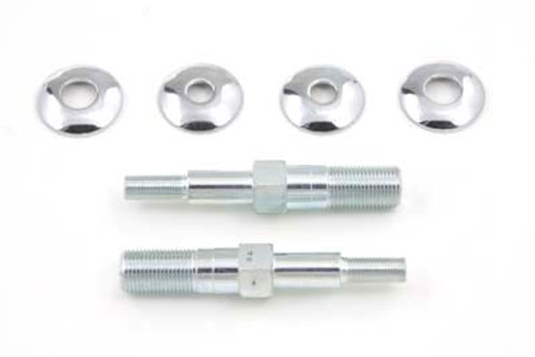 V-Twin - 54-0417 - Rear Shock Stud Upper Zinc