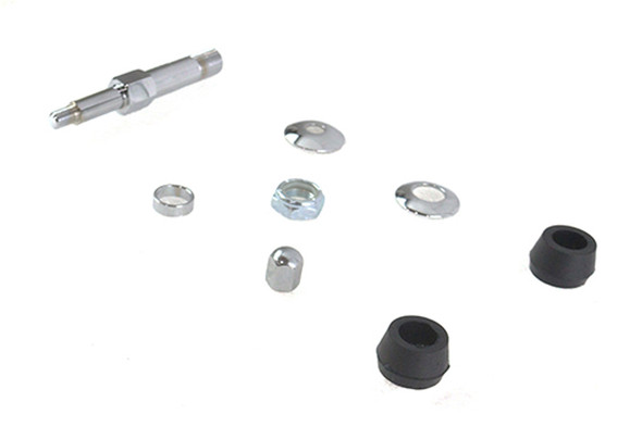 V-Twin - 54-0440 - Chrome Upper Rear Shock Stud Kit
