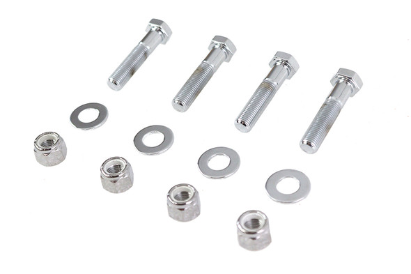 V-Twin - 54-0448 - Shock Stud Kit Chrome - Fits 1979-1981 Harley-Davidson XL