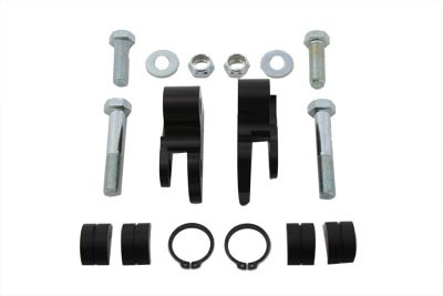 V-Twin - 54-0533 - Rear Shock Lowering Kit Black