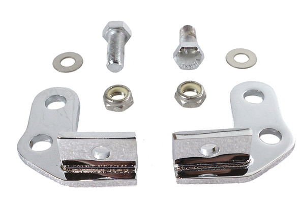 V-Twin - 54-0541 - Rear Shock Lowering Kit Chrome