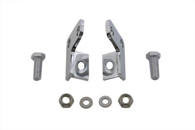 V-Twin - 54-0542 - Rear Shock Lowering Kit Chrome