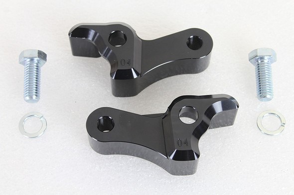 V-Twin - 54-0545 - Rear Shock Lowering Kit Black