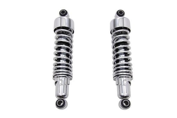 V-Twin - 54-0671 - 1 inch Lower Shock Set Chrome