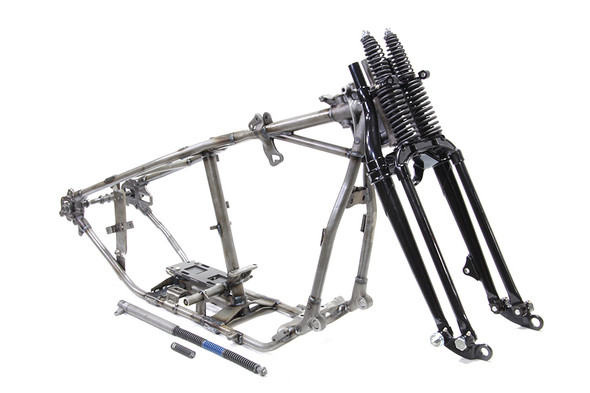 V-Twin - 55-0004 - Frame and Fork Kit - Fits 1948 Harley-Davidson FL, EL, UL