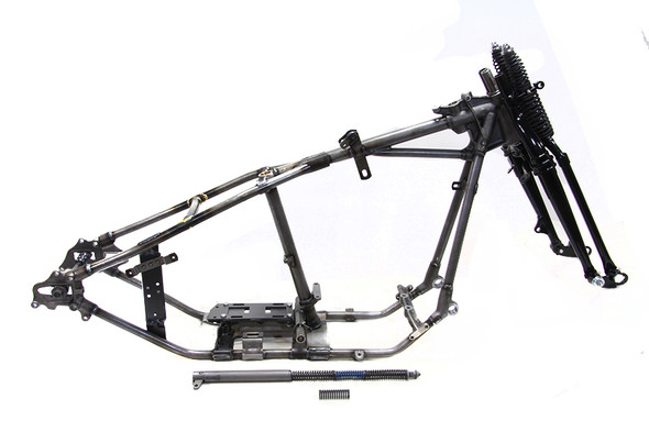 V-Twin - 55-0012 - Replica Knucklehead  inchBull Neck inch Frame Assembly