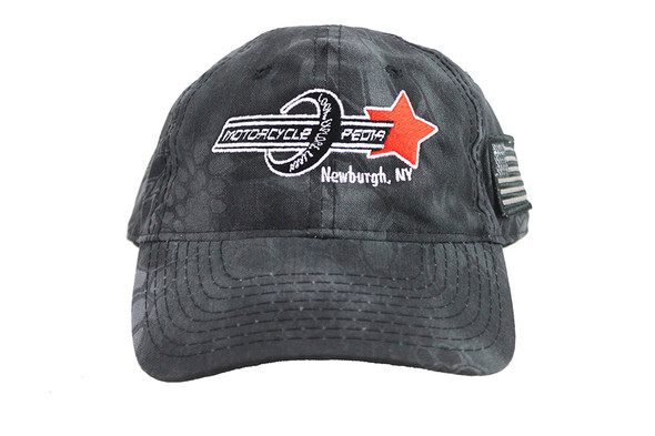 V-Twin - 68-0010 - Motorcyclepedia Logo Adjustable Baseball Hat