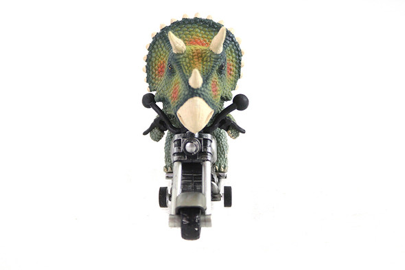 V-Twin - 68-0013 - Big Head Triceratops Dinosaur Rider Toy