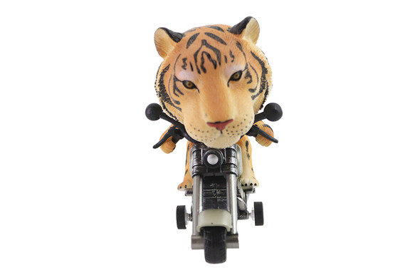 V-Twin - 68-0038 - Big Head Tiger Animal Rider Toy