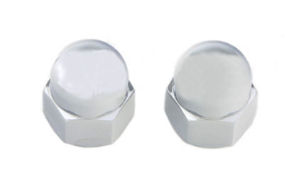 V-Twin - 6946-1T - Chrome Acorn Nut 1/2 inch-13 Coarse Thread