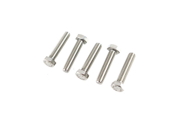 V-Twin - 73-0063 - Zinc Hex Cap Bolts 5/16 inch-18 x 9/16 inch