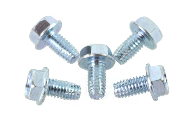 V-Twin - 73-0064 - Hex Flange Screws 5/16 inch-18 x 5/8 inch Zinc