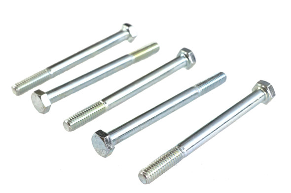 V-Twin - 73-0076 - Zinc Hex Cap Bolts 5/16 inch-18 x 3-3/4 inch