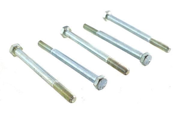 V-Twin - 73-0117 - Zinc Hex Cap Bolts 5/16 inch-24 x 3-3/4 inch