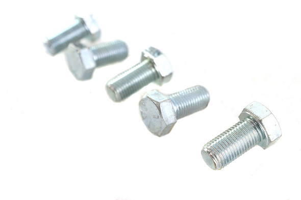 V-Twin - 73-0121 - Zinc Hex Cap Bolts 3/8 inch-24 x 3/4 inch