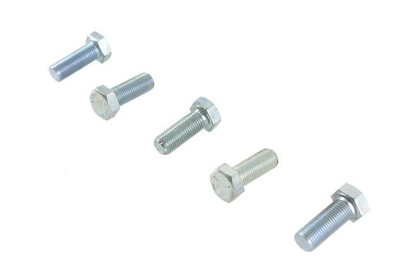 V-Twin - 73-0122 - Zinc Hex Cap Bolts 3/8 inch-24 x 1 inch