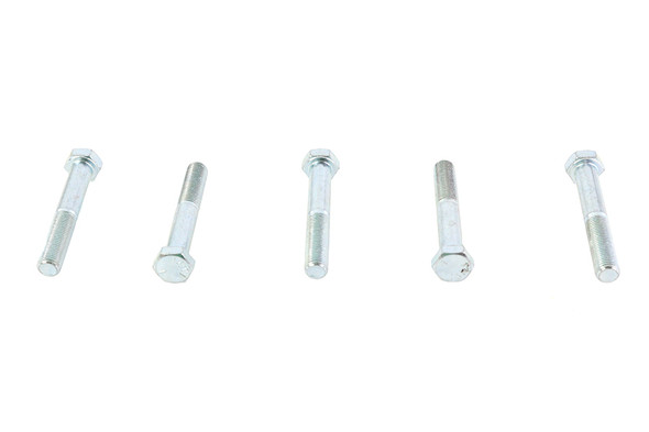 V-Twin - 73-0124 - Zinc Hex Cap Bolts 3/8 inch-24 x 2-1/2 inch