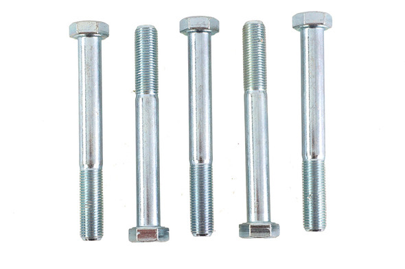 V-Twin - 73-0127 - Zinc Hex Cap Bolts 3/8 inch-24 x 3-1/4 inch