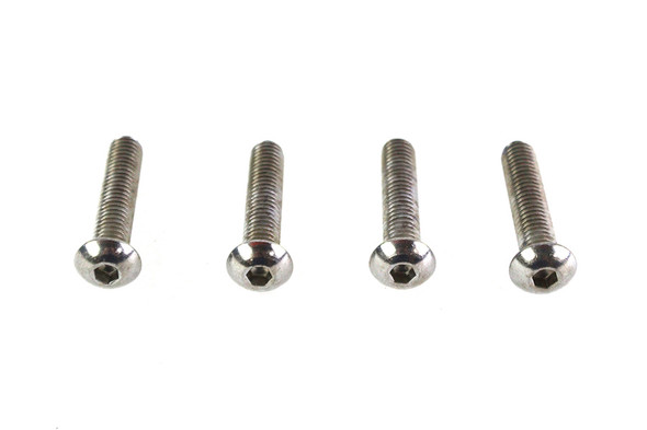 V-Twin - 73-0174 - Allen Button Head Screws Stainless Steel 1/4-20 X 1-1/2 inch