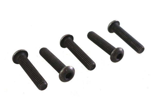 V-Twin - 73-0181 - Allen Button Head Screws Black 5/16-18 x 1-1/2 inch