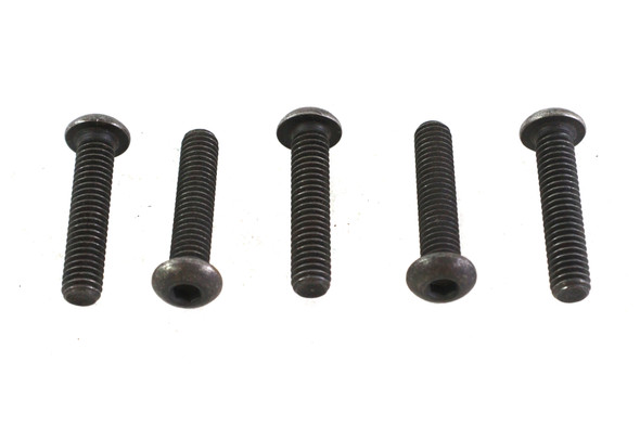 V-Twin - 73-0181 - Allen Button Head Screws Black 5/16-18 x 1-1/2 inch