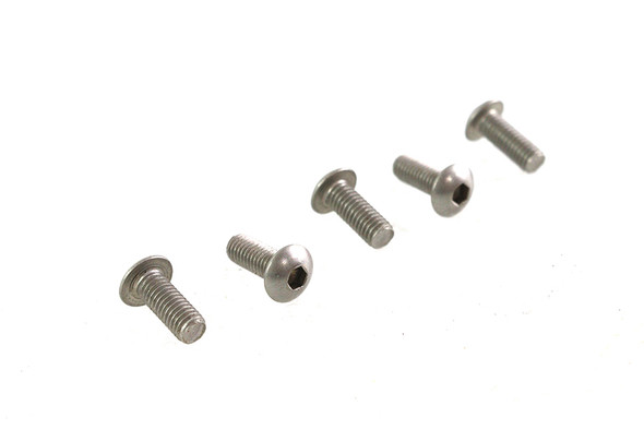 V-Twin - 73-0182 - Allen Button Head Screws Stainless Steel 10-32 X 1/2 inch