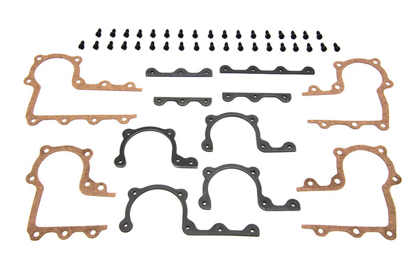 V-Twin - 7517-8 - Parkerized Rocker Arm Cover Strip and Gasket