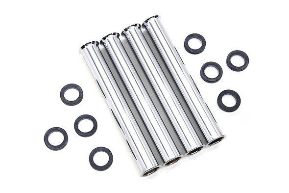 V-Twin - 7822-12 - Chrome Lower Pushrod Cover