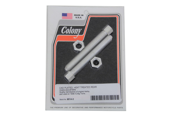 V-Twin - 8014-2 - Cadmium Rear Chain Adjuster