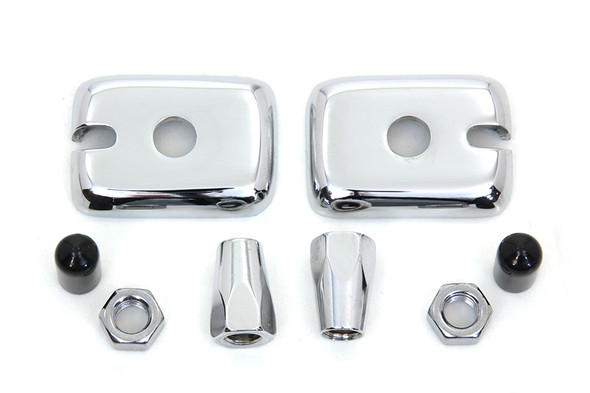 V-Twin - 8101-6 - Swingarm End Caps and Nuts