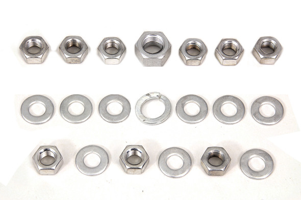 V-Twin - 8113-20 - Cadmium Transmission Side Cover Kit