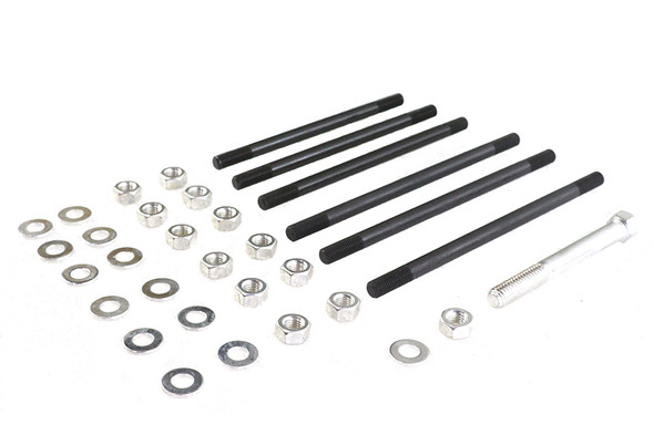 V-Twin - 8129-34 - Cadmium Stock Engine Case Bolt Kit