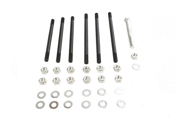 V-Twin - 8129-34 - Cadmium Stock Engine Case Bolt Kit