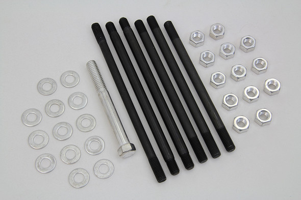 V-Twin - 8132-34 - Cadmium Stock Engine Case Bolt Kit