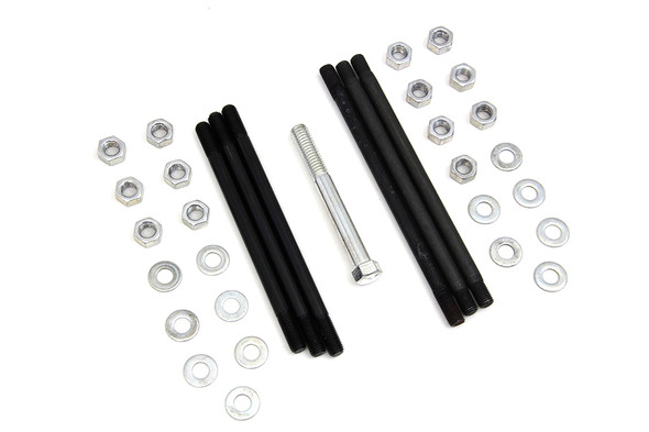 V-Twin - 8135-34 - Cadmium Stock Engine Case Bolt Kit