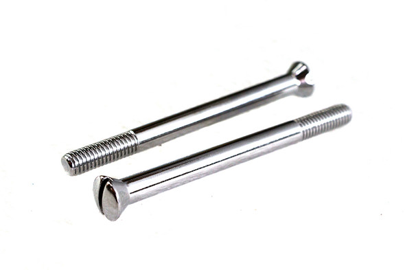 V-Twin - 8151-2 - Chrome Generator Mounting Screws