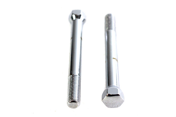 V-Twin - 8153-2 - Chrome Generator Mounting Screws