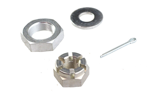 V-Twin - 8163-3 - Cadmium Front Axle Nut Kit