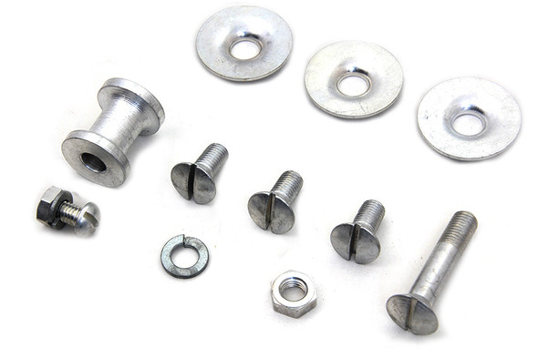 V-Twin - 8206-9 - Cadmium Tool Box Mounting Kit