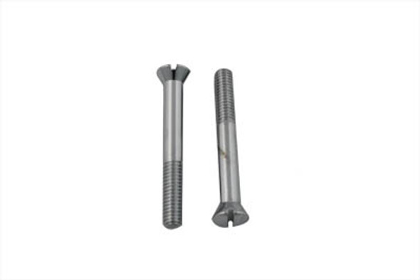 V-Twin - 8207-2 - Chrome Generator Mount Screws