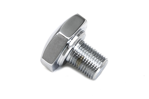 V-Twin - 8233-1 - Chrome Dome Shape Top Fork Tube Bolt