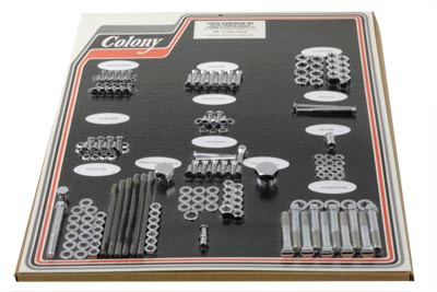 V-Twin - 8302 CHR - Chrome Stock Style Hardware Kit