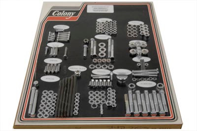 V-Twin - 8312 CHR - Chrome Stock Style Hardware Kit