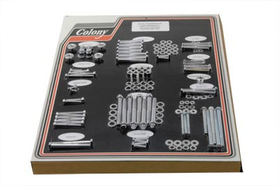 V-Twin - 8321 CHR - Stock Style Hardware Kit Chrome