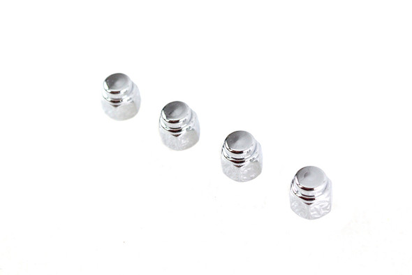 V-Twin - 8417-4 - Chrome Cap Nut Fine 5/16 inch-24 Thread