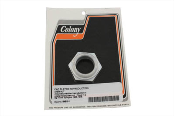 V-Twin - 8485-1 - Cadmium Spring Fork Stem Nut