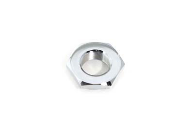 V-Twin - 8486-1T - Chrome Spring Fork Stem Nut - Fits 1929-1952 Harley-Davidson WL, 1929-1973 G